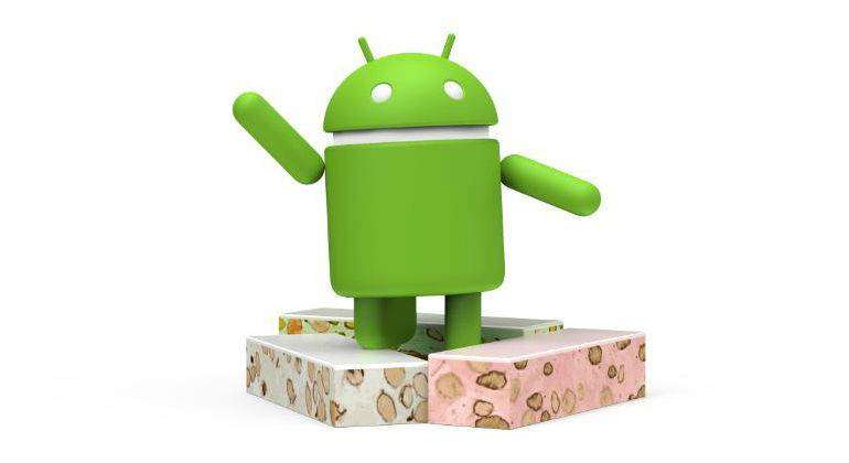 Nougat Android turron