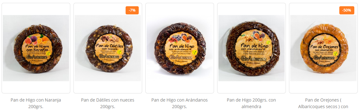 Comprar Pan de Higo