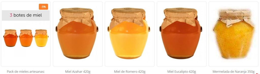 Comprar miel pura de abeja