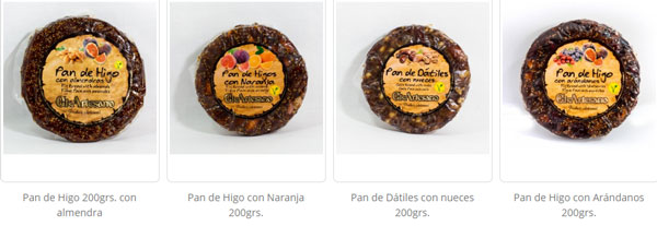 Comprar pan de higo artesano tienda