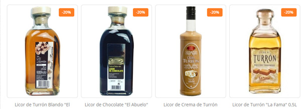 donde comprar licor turron