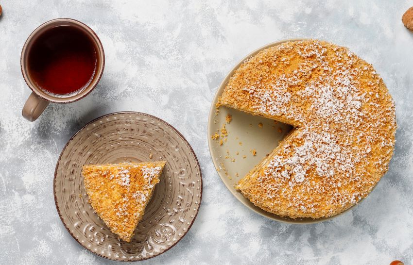 Tarta turrón