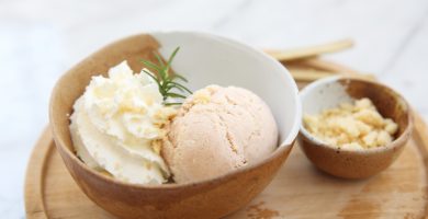 Productos de heladería: cremas, yemas, turrón líquido y variedades