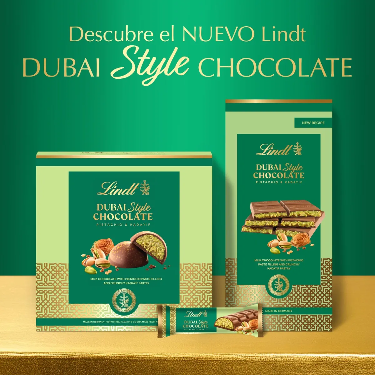 🍫 Chocolate Dubai: El Dulce de Lujo que Está Arrasando Este Verano