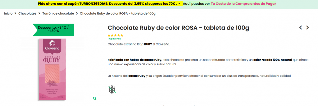 🍫 ¿Qué es el chocolate rosa o chocolate Ruby?