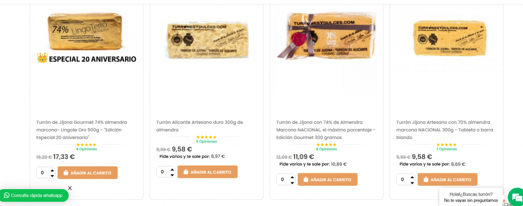 Comprar turrones online