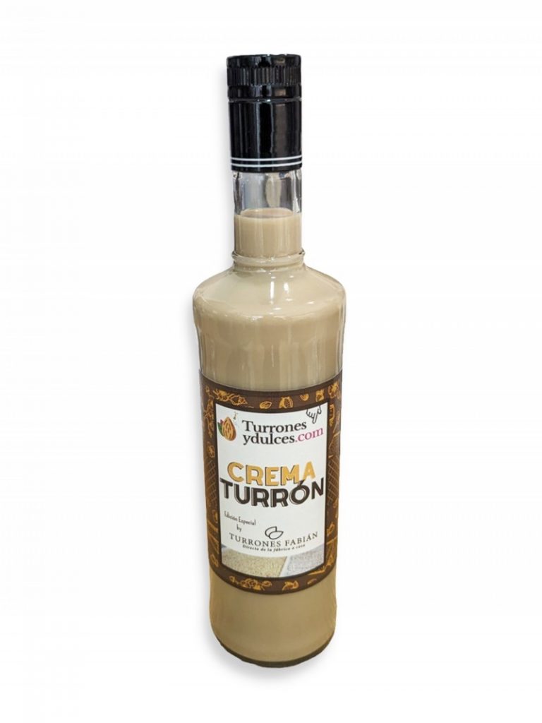 Licor crema de turrón Alicante