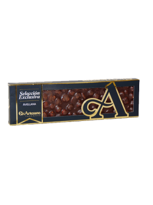 Selección Exclusiva Chocolate Puro 220 gr. 50% Avellana - El Artesano