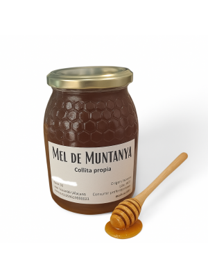 Miel de Montaña Cruda y 100% natural