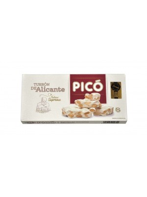 Caja de 24 unidades de Turrón de Alicante Pico 200g