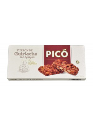 Caja de 12 unidades de Turrón Guirlache Pico 200grs