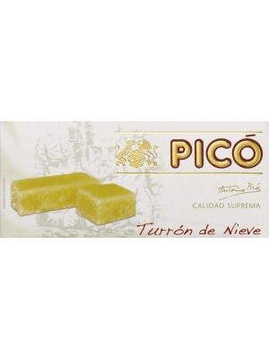 Caja de 24 unidades de Turrón de Nieve Pico de 200g