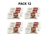 12 UNIDADES DE TURRON DE CHOCOLATE CON ALMENDRAS PICO 250GRS