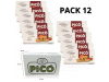 CAJA DE 12 UNIDADES DE TURRON DE CREMA CATALANA PICO 200 GRS