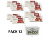 CAJA DE 12 UNIDADES DE TURRON GUIRLACHE PICO 200 GRS 