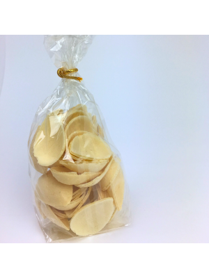 Oblea para hacer almendritas rellenas de turrón o chocolate, 100g. Cascarilla Do It Yourself
