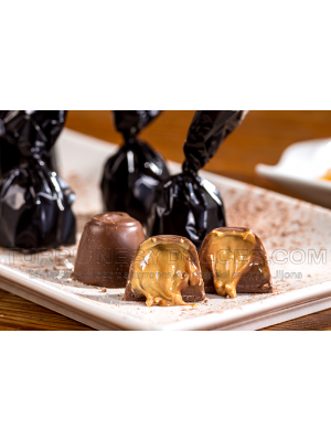 Bombones de Chocolate rellenos de turrón 150g