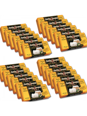 Caja de 24 uds. Turrón de Alicante (duro) Antiu Xixona Etiqueta Negra 250g