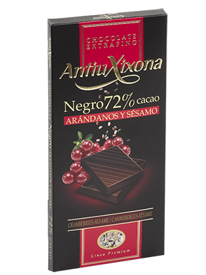 Chocolate negro 72% con pepitas de cacao - Hacendado - 100 g