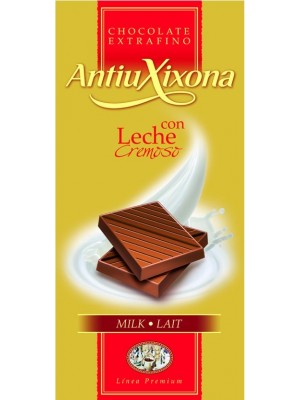Chocolate con Leche Antiu Xixona Premium