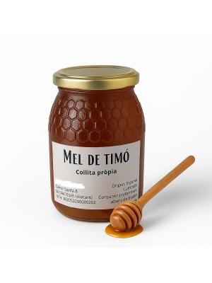 Miel de tomillo Cruda y 100% natural