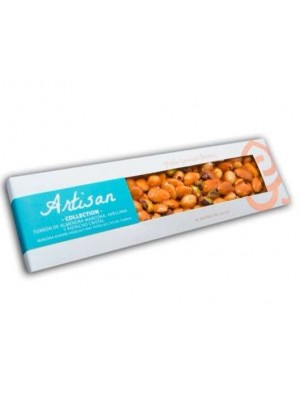 Turrón de Almendra Marcona, Avellana y Pistacho Cristal, 220 g