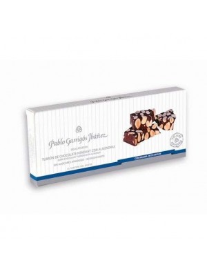 Turrón de Chocolate Fondant con Almendras Sin Azúcares añadidos Delicatessen 200g