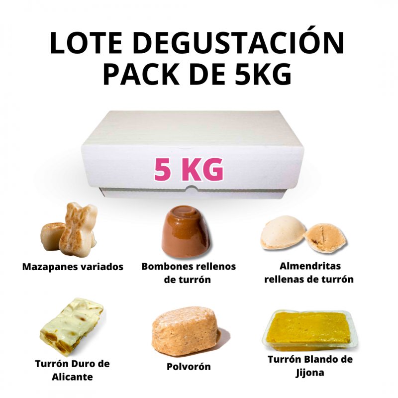 LOTE SURTIDO DE DEGUSTACION PACK 5KG