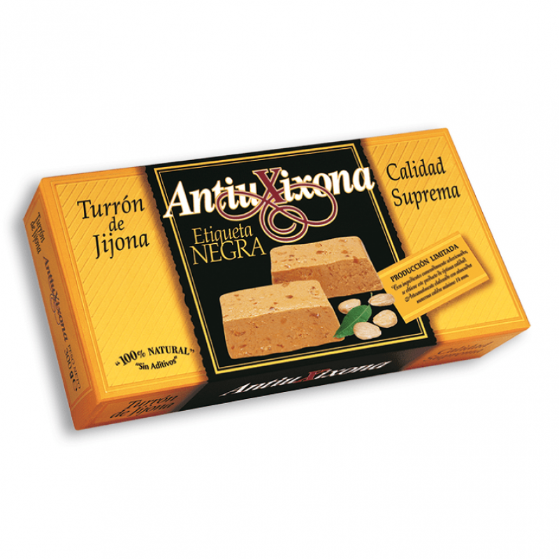 TURRON DE JIJONA BLANDO - ETIQUETA NEGRA 250G
