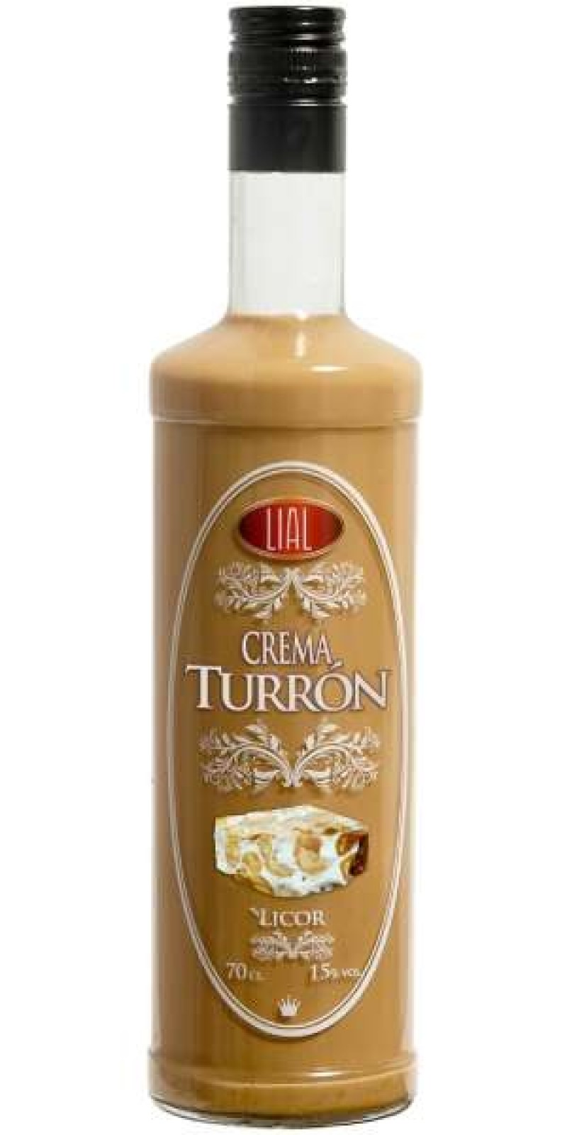 Licor en Crema de Turrón