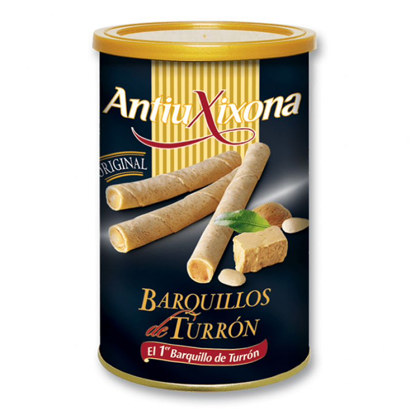 Barquillos de Turrón