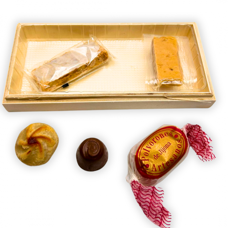 CAJA 2 SURTIDO PREMIUM TURRON CHOCOLATE POLV