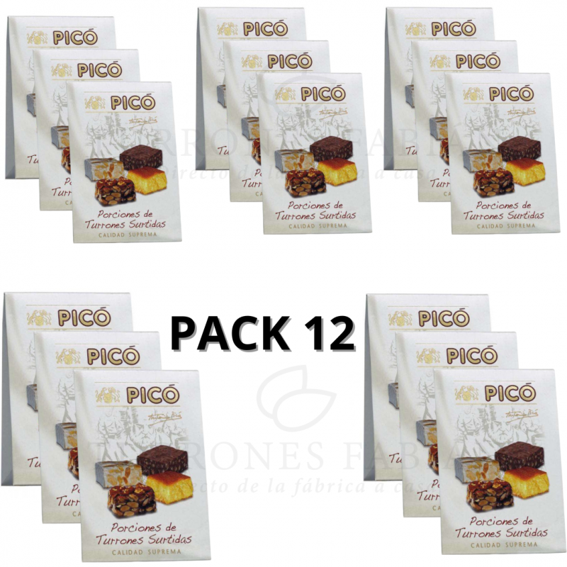 12 BOLSAS DE PORCIONES SURTIDAS PICO 300GR CDA UNA