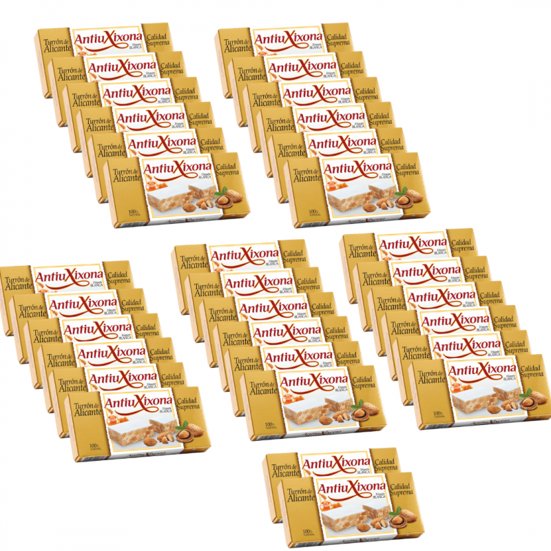 TURRON DE ALICANTE DURO 32 UNIDADES