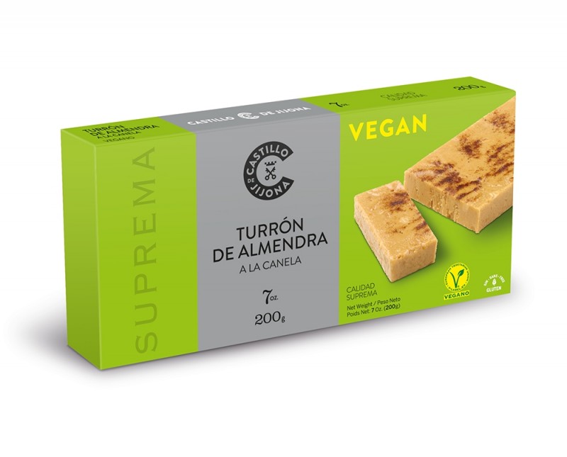 Turrón blando Vegano