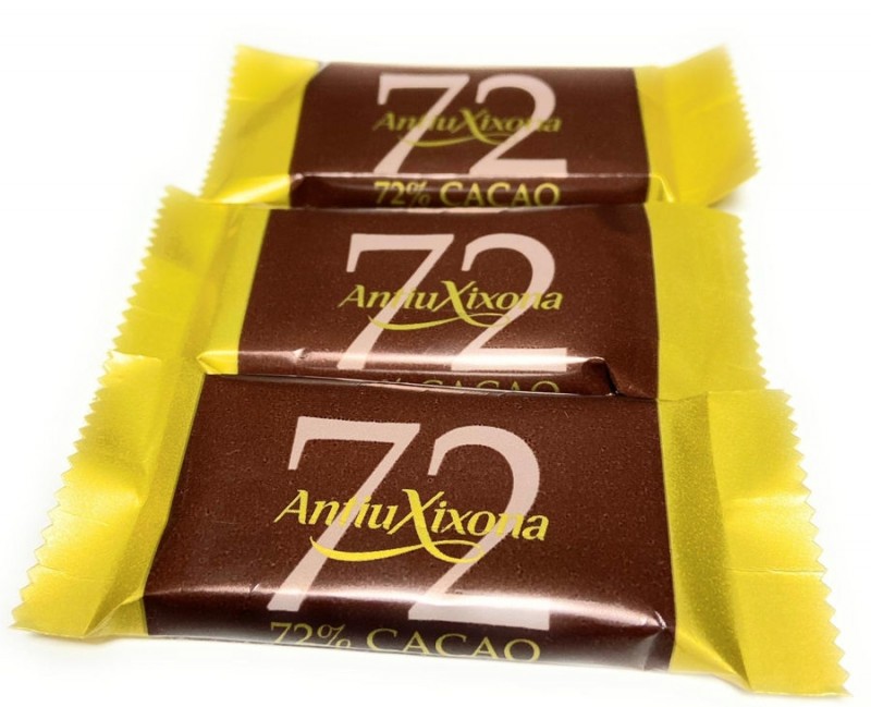 Chocolate individual negro