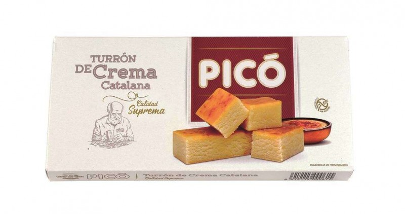 TURRON DE CREMA CATALANA PICO 200 GRS