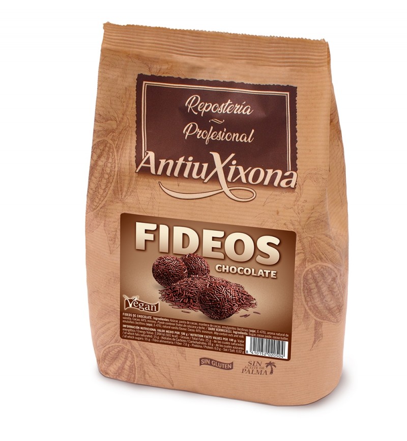 Fideos de Chocolate