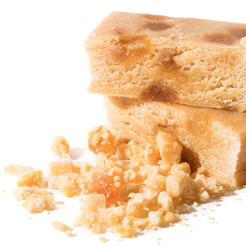 Turrón Yema con Naranja tableta alargada