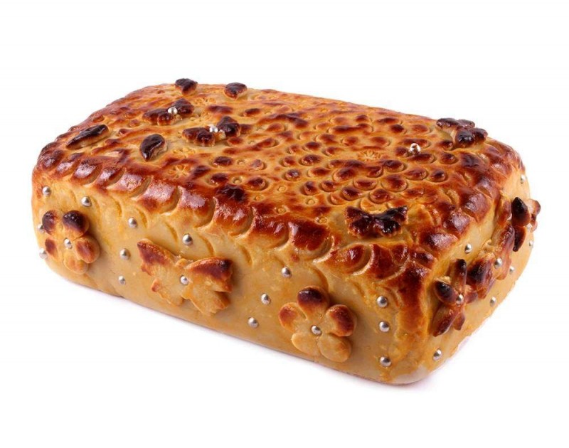 Pan de Cádiz en bloque para cortar