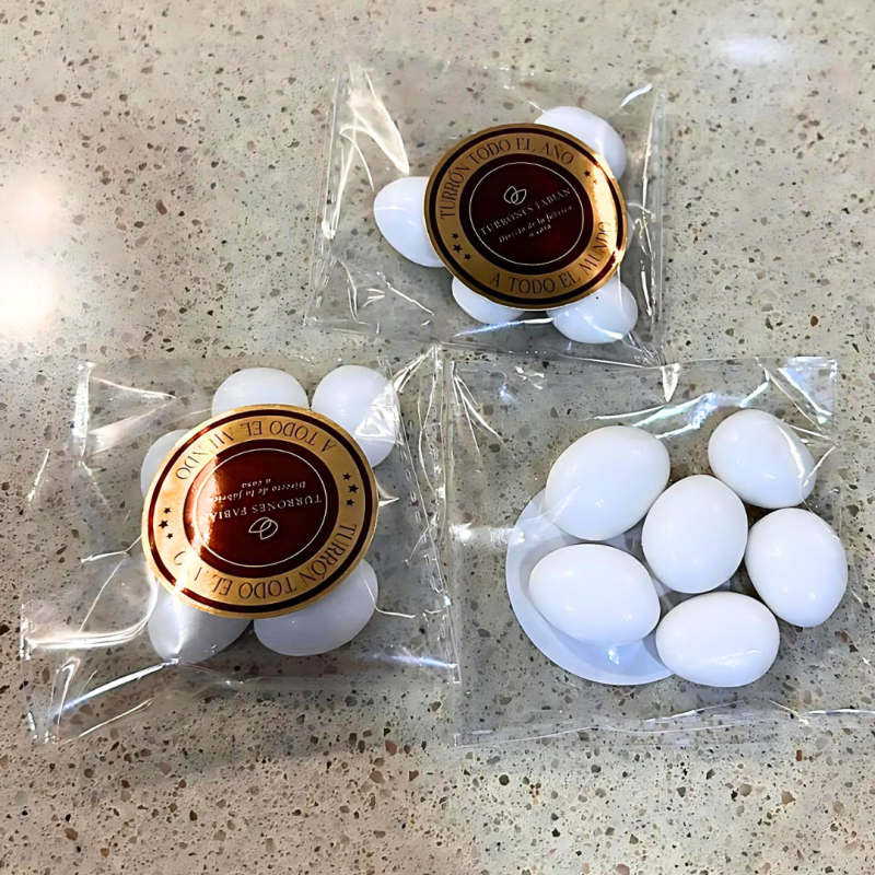 IMAGEN PELADILLAS BLANCAS ALMENDRA MARCONA - 50G