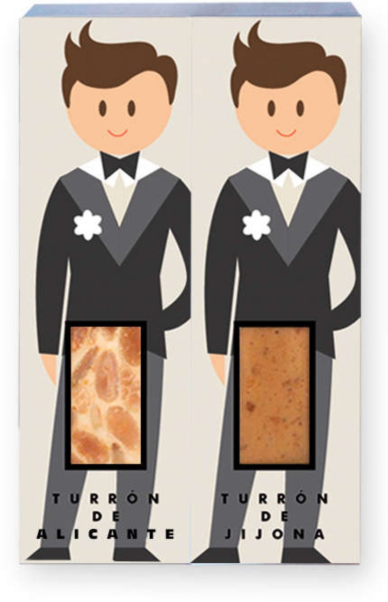 Porciones para bodas homosexuales hombres