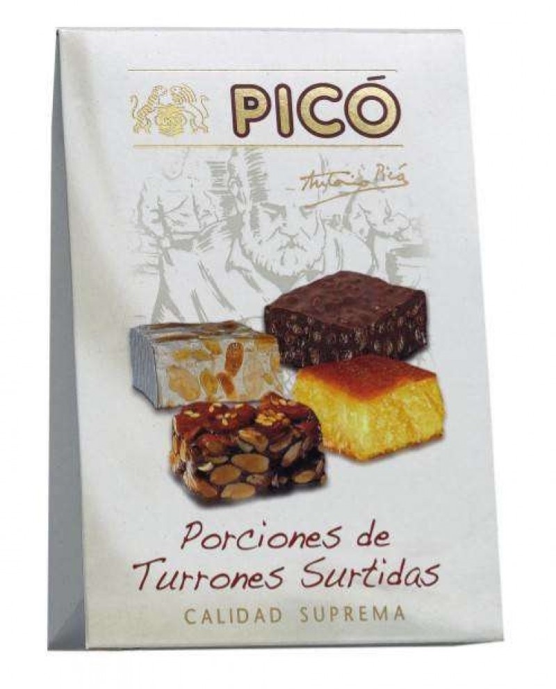 Porciones de Turrón