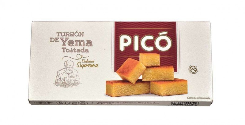 IMAGEN TURRON DE YEMA PICO 200 GRS 