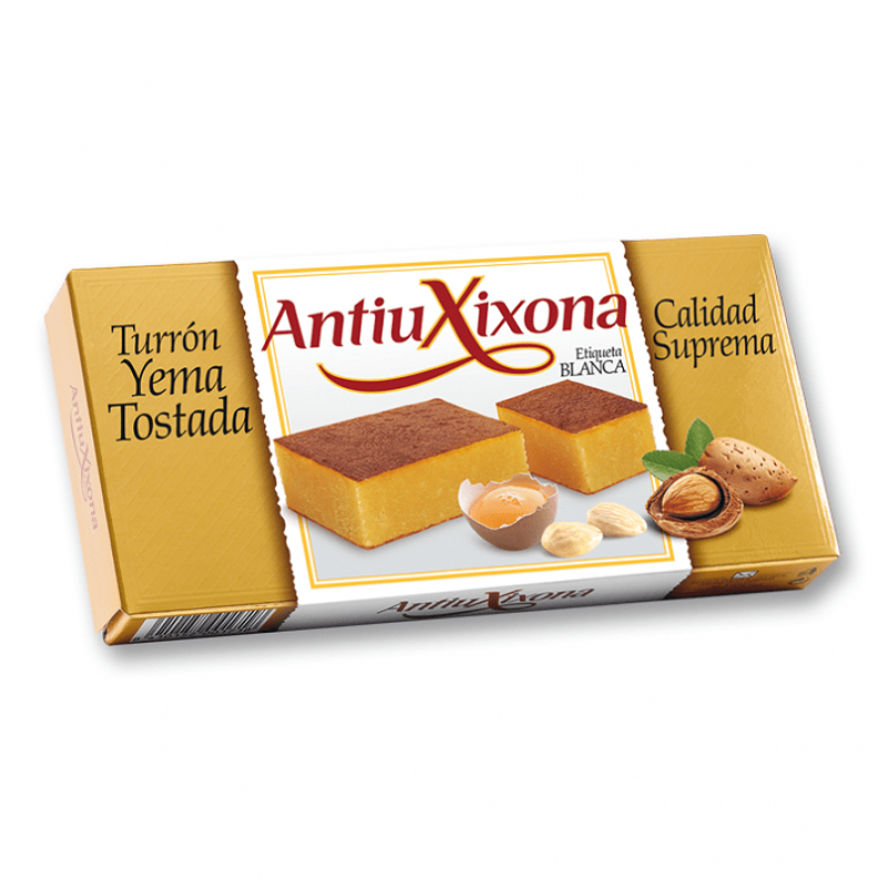TURRÓN YEMA TOSTADA ANTIU XIXONA