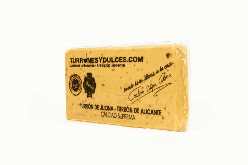 turron blando artesano Jijona