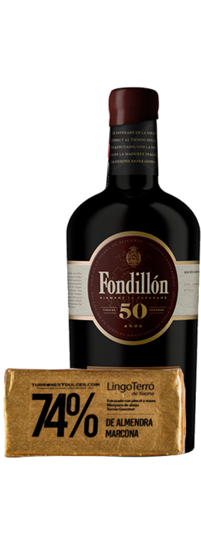 Pack Vino Fondillon y Turrón de Jijona