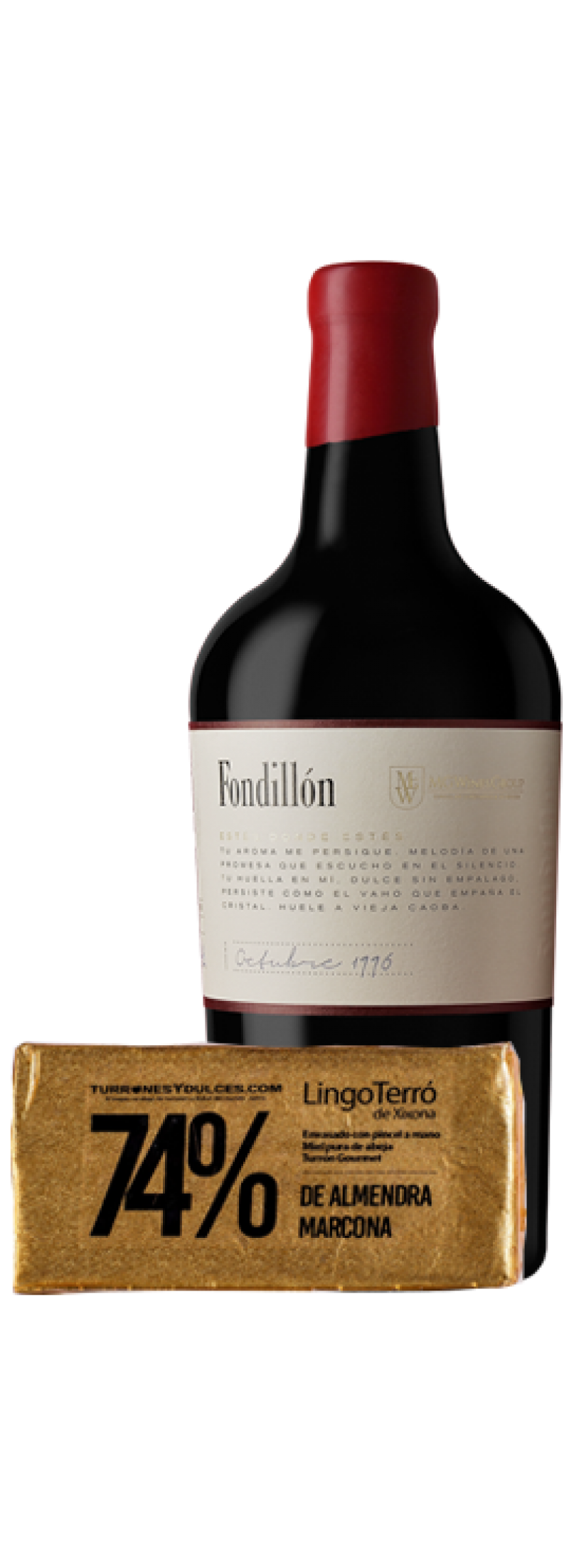 Pack Vino Fondillon y Turrón de Jijona