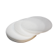 Obleas circular acabado liso para turrones y pasteleria 25 hojas 