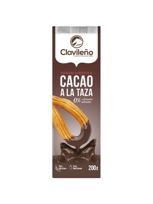 Preparado Cacao en Polvo Sin Azúcares Añadidos 200g - Chocolates Clavileño